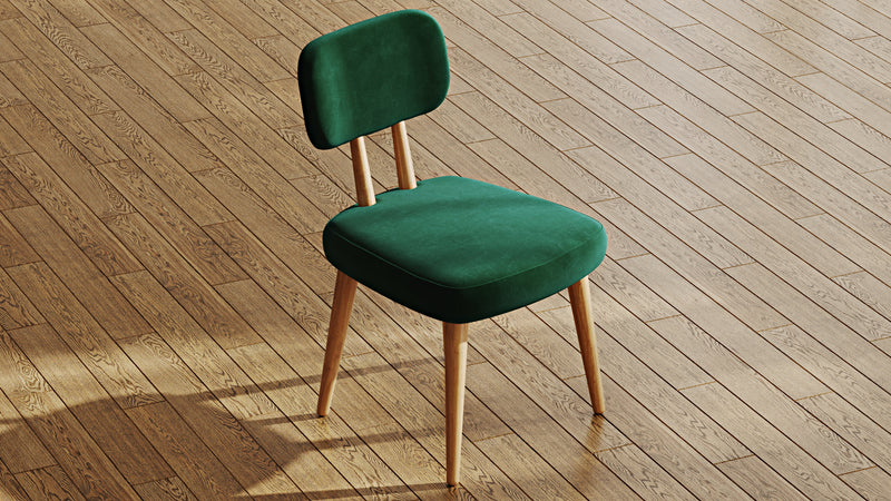 Lyno 77x140 Cm Açılır Yemek Masası Takımı (Roa Bench & 4 Roa Sandalye) - Kadife