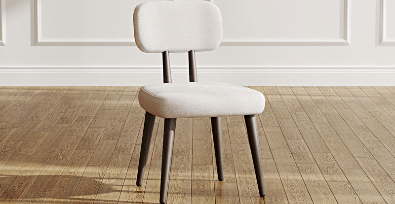 Lyno 77x140 Cm Sabit Yemek Masası Takımı (6 Roa Sandalye) - Keten