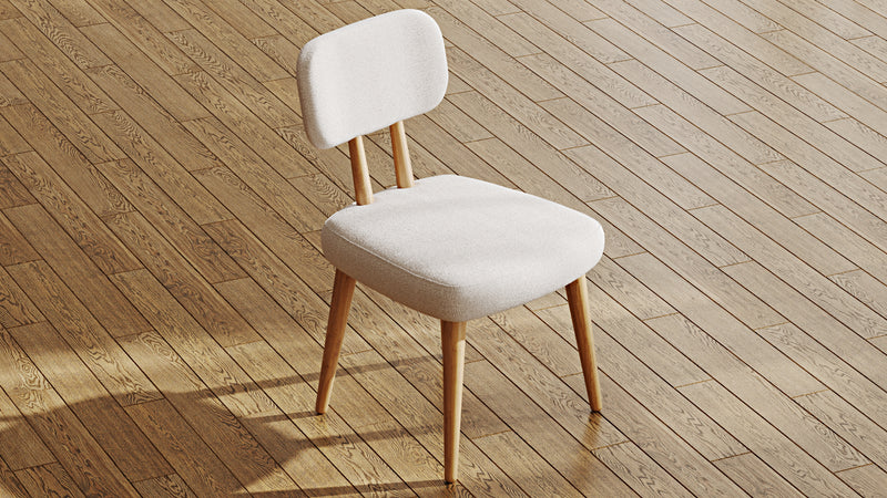 Lyno 77x140 Cm Açılır Yemek Masası Takımı (2 Roa Bench & 2 Roa Sandalye) - Keten