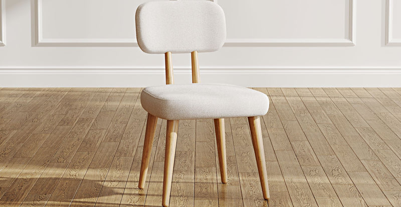 Lyno 77x140 Cm Sabit Yemek Masası Takımı (6 Roa Sandalye) - Keten