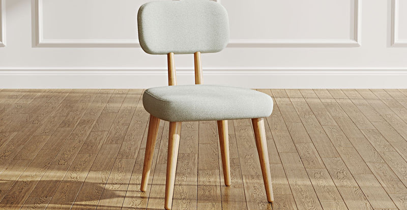 Lyno 77x140 Cm Sabit Yemek Masası Takımı (6 Roa Sandalye) - Keten