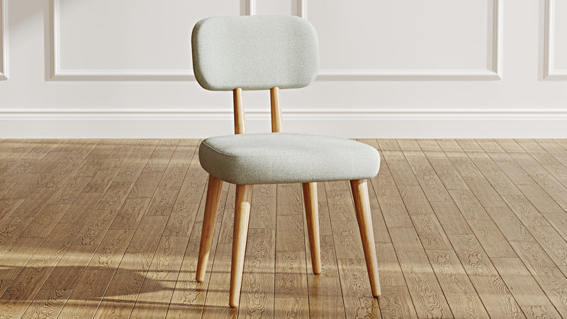 Lyno 77x140 Cm Sabit Yemek Masası Takımı (6 Roa Sandalye) - Keten