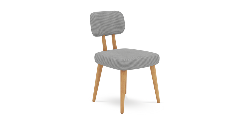 Roa Sandalye 2Li Set - Fitilli Kadife
