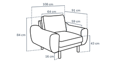 Klem Kemik Çağla Yeşili Hardal 3-3-1 Koltuk Takımı - Fitilli Kadife & Kadife