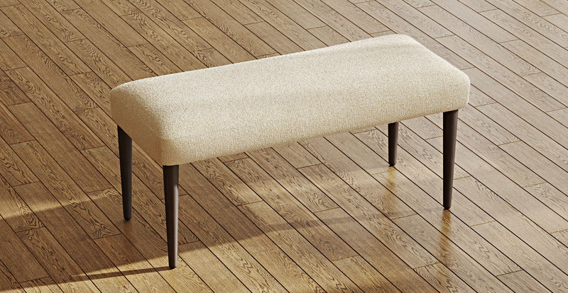 Lyno 77x140 Cm Açılır Yemek Masası Takımı (2 Roa Bench) - Doğal Doku
