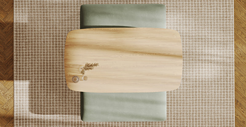 Lyno 77x140 Cm Sabit Yemek Masası Takımı (2 Roa Bench) - Kadife