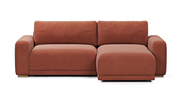 Carle 238 x 160 Dinlenmeli Köşe Çift Kollu - Performans Keten