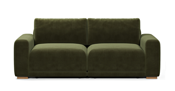 Carle Small Üçlü Koltuk Çift Kollu - Kadife