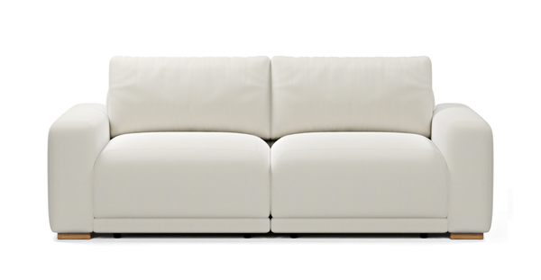 Carle Small Üçlü Koltuk Çift Kollu - Doğal Doku