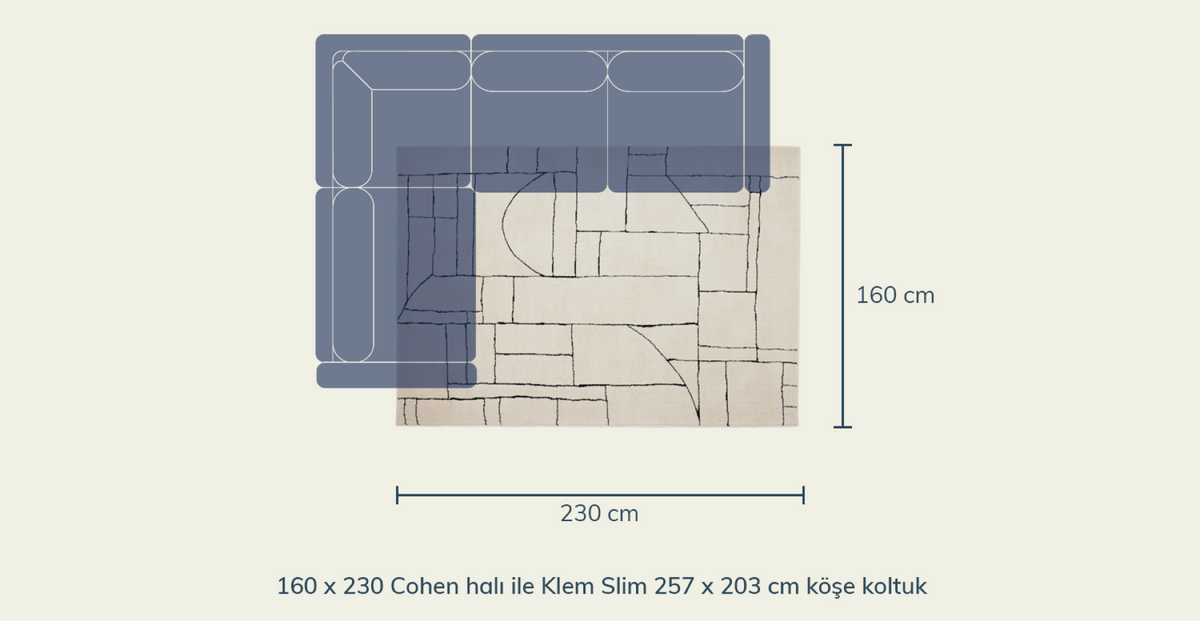 Cohen Yumuşak Halı - 160 x 230
