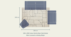 Cohen Yumuşak Halı - 200 x 290