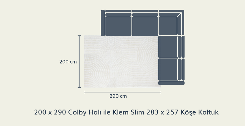 Colby Yumuşak Halı - 200 x 290