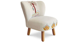 Filifera Garden Punch Berjer & Puf Takımı