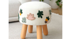 Jardin De Flores Punch Puf ve Kırlent Takımı