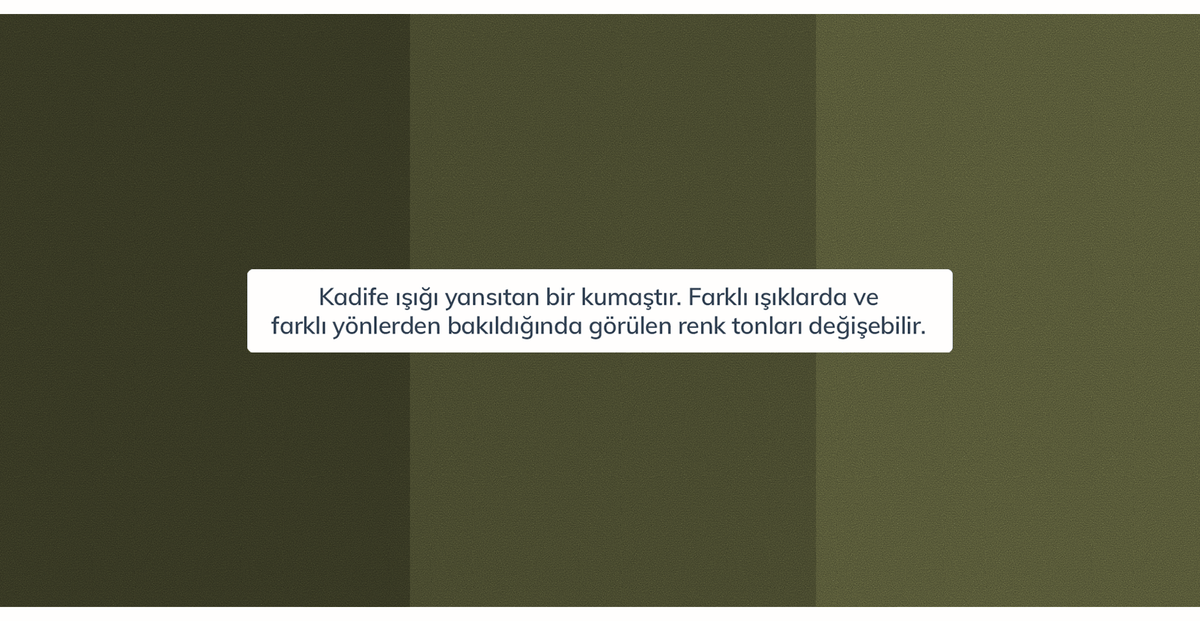 Carle Koltuk Destek Minder - Kadife