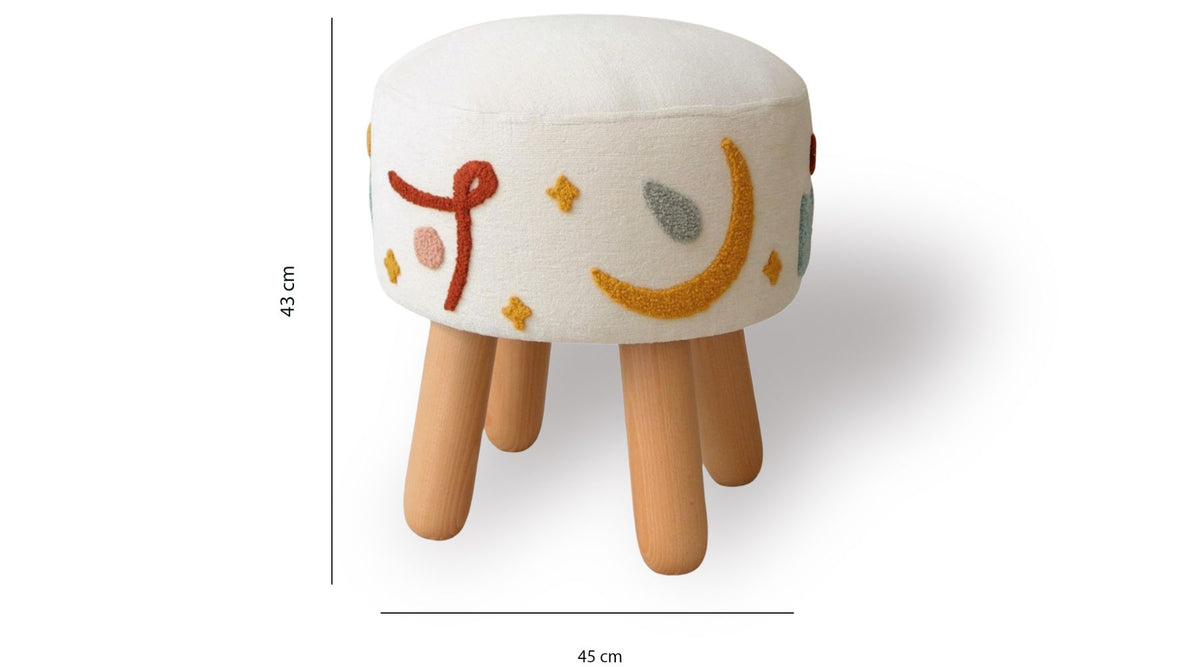 Tropical Icon Punch Puf & Kırlent takımı