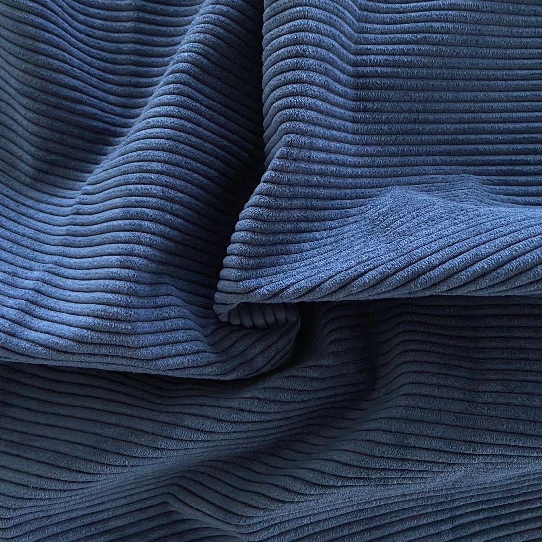 Kumaş: Fitilli Kadife - Renk: Mavi