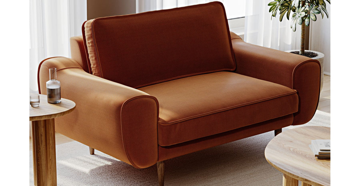 Klem Üçlü ve Loveseat Koltuk Takımı - Performans Kadife