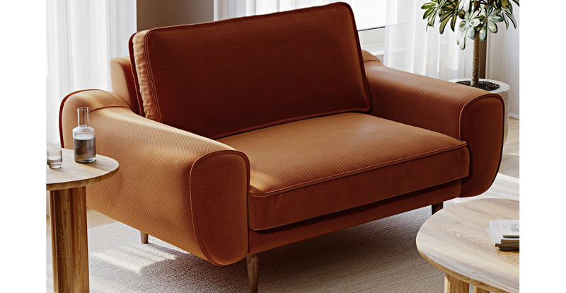 Klem Performans Kadife Üçlü ve Loveseat Koltuk Takımı