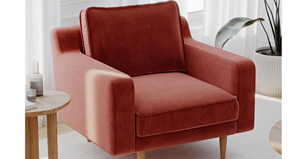 Klem Üçlü ve Klem Slim Tekli Koltuk Takımı - Kadife