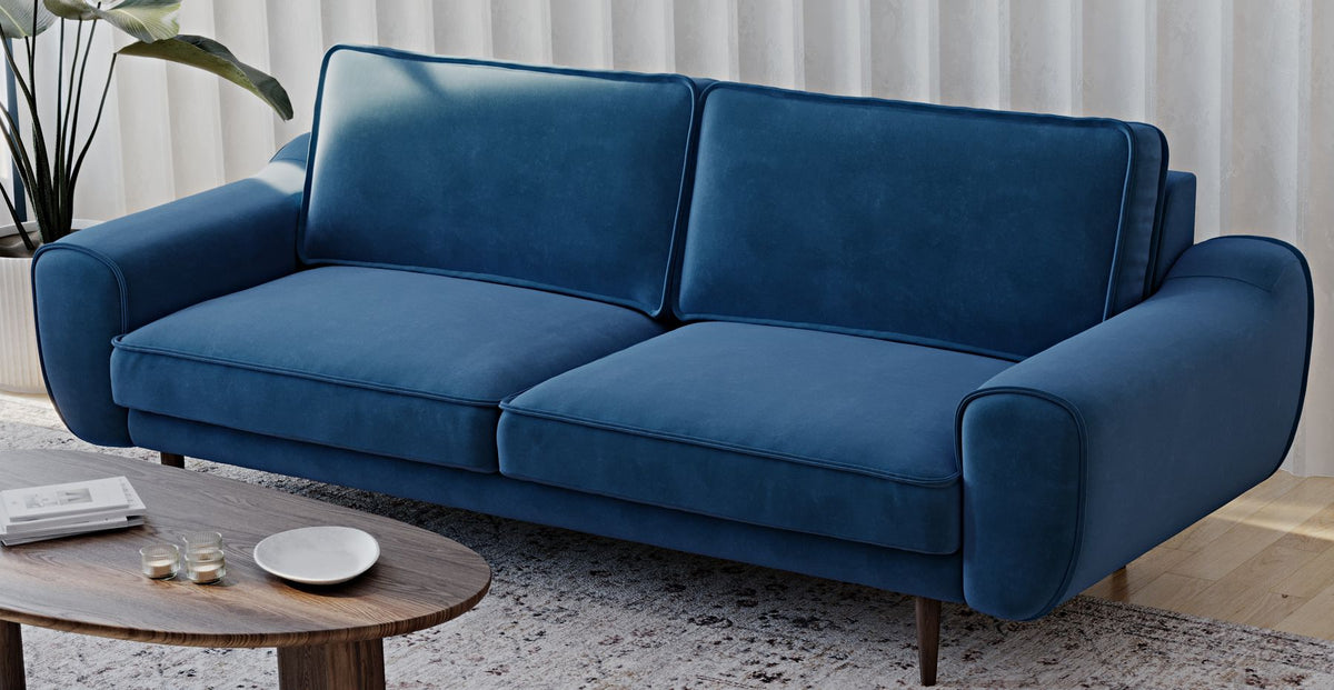 Klem Üçlü ve Modsy Berjer Koltuk Takım - Kadife