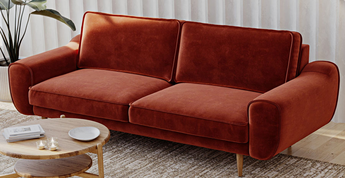 Klem Üçlü ve Modsy Berjer Koltuk Takım - Kadife