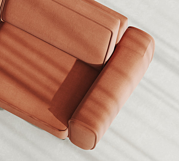 Klem Tekli Koltuk Large Ahşap Ayak - Performans Kadife