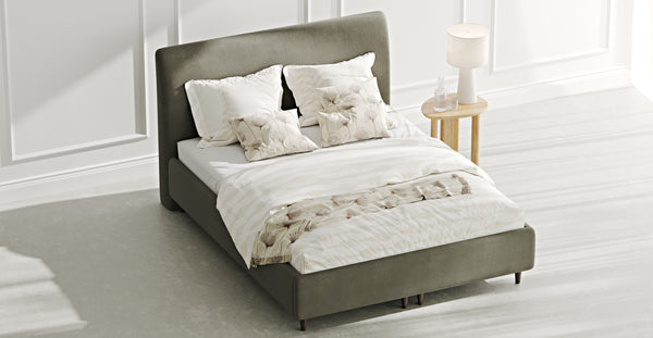 Klem Slim Çift Kişilik Bazalı Karyola 160x200 - Performans Keten