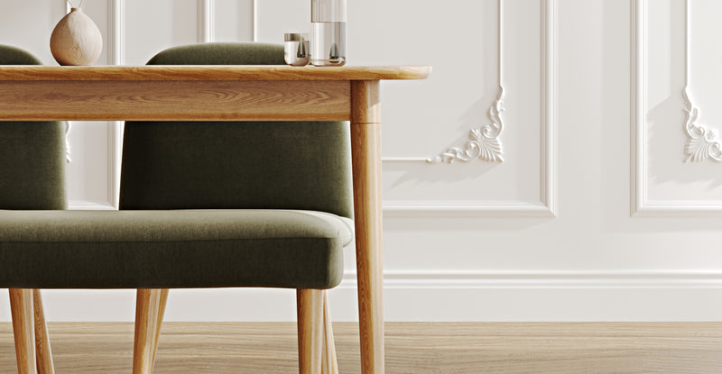 Lyno 77x140 Sabit Yemek Masası Takımı (Roa Bench & 2 Venn Sandalye) - Performans Keten