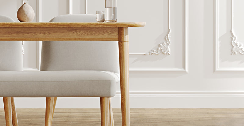 Lyno 77x140 Sabit Yemek Masası Takımı (Roa Bench & 2 Venn Sandalye) - Performans Keten