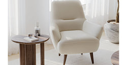 Klem Slim Kum 292 x 171 Köşe ve Modsy Bej Berjer Koltuk Takımı - Performans Kadife