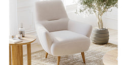 Klem Slim Üçlü ve Modsy Berjer Koltuk Takımı - Kadife