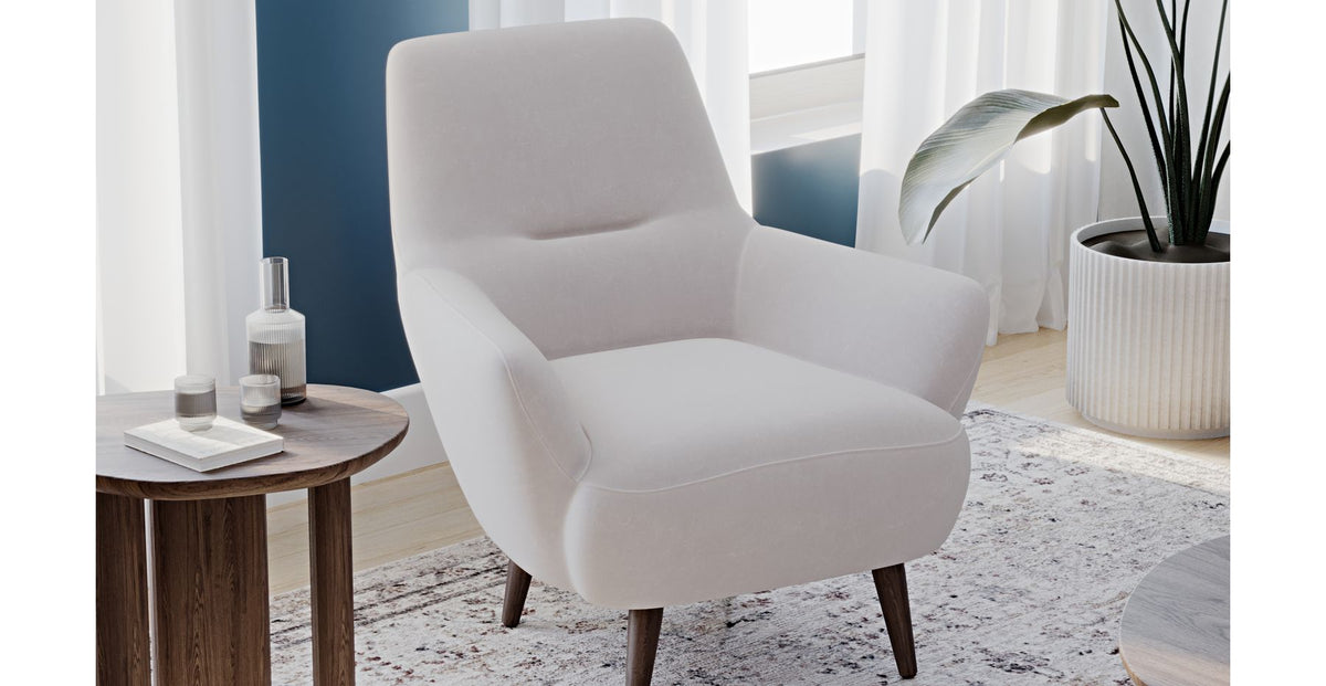 Klem Üçlü ve Modsy Berjer Koltuk Takım - Kadife