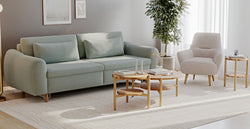 Nyra Yataklı Üçlü Koltuk ve Modsy Berjer Takımı - Kadife