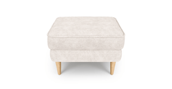 Klem Slim Kemik Köşe ve Puf Small Koltuk Takımı - Fitilli Kadife