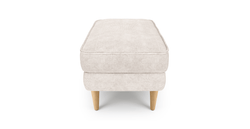 Klem Slim Kemik Köşe ve Puf Small Koltuk Takımı - Fitilli Kadife