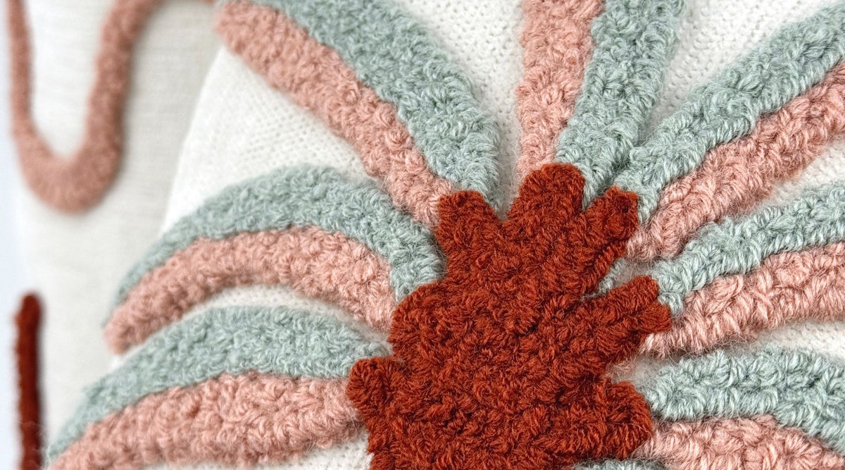 Tropical Icon Punch Puf & Kırlent takımı