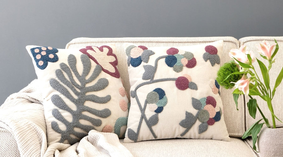 Plummy Dahlia Punch Kırlent