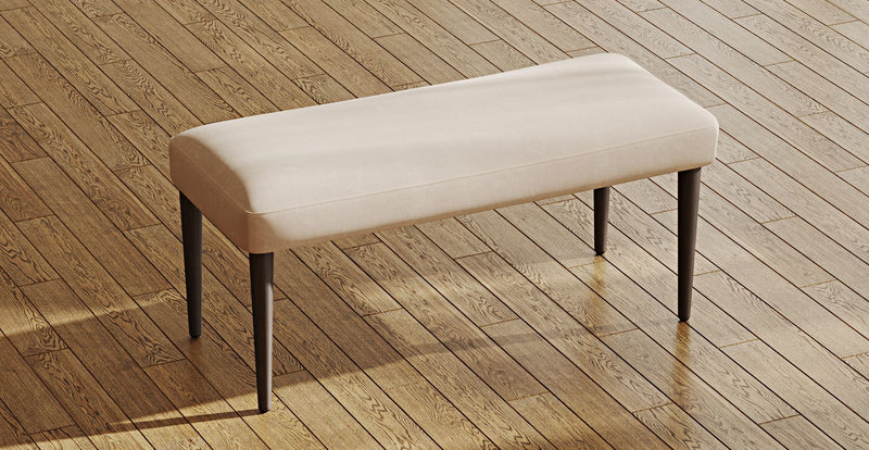 Lyno 77x140 Cm Açılır Yemek Masası Takımı (Roa Bench & 4 Roa Sandalye) - Kadife