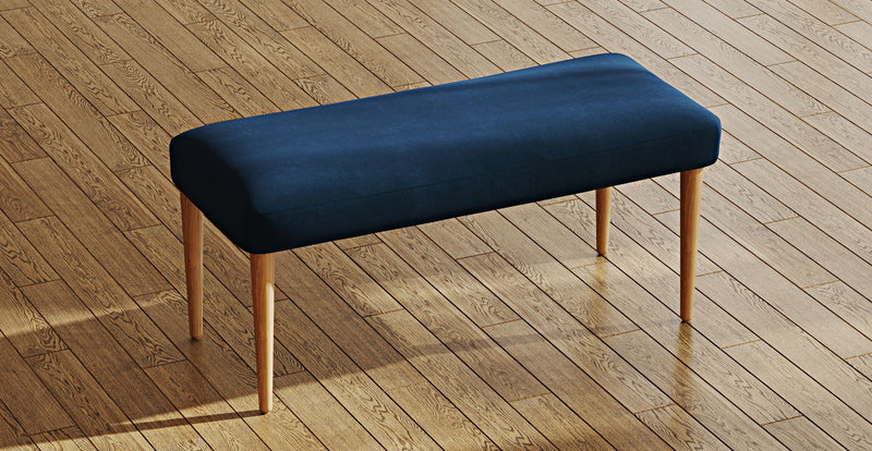 Lyno 77x140 Cm Açılır Yemek Masası Takımı (Roa Bench & 4 Roa Sandalye) - Kadife