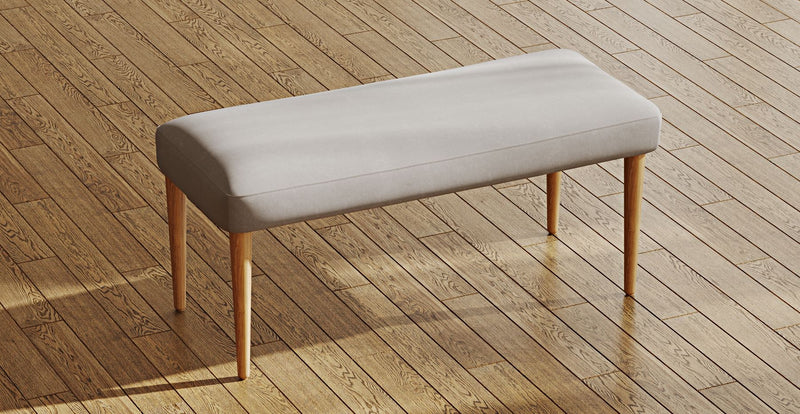 Lyno 77x140 Cm Açılır Yemek Masası Takımı (Roa Bench & 4 Roa Sandalye) - Kadife