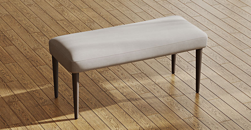 Lyno 77x140 Cm Açılır Yemek Masası Takımı (Roa Bench & 4 Roa Sandalye) - Kadife