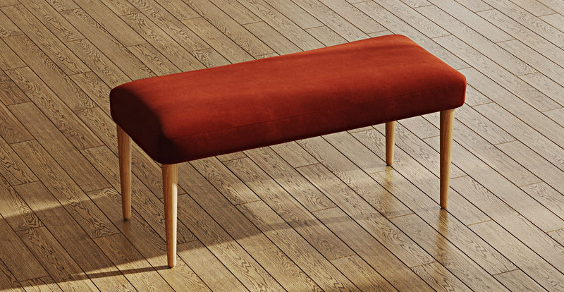 Lyno 77x140 Cm Açılır Yemek Masası Takımı (Roa Bench & 4 Roa Sandalye) - Kadife