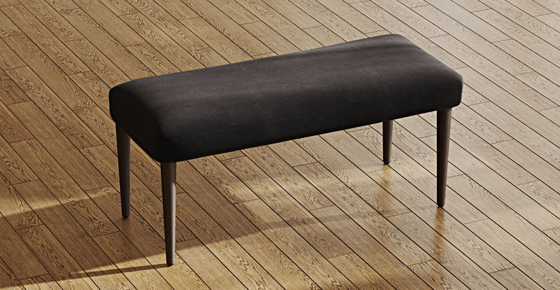 Lyno 77x140 Cm Açılır Yemek Masası Takımı (Roa Bench & 4 Roa Sandalye) - Kadife