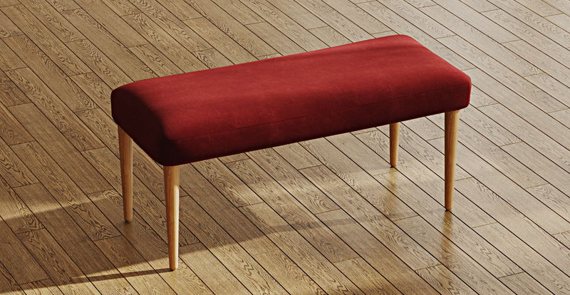 Lyno 77x140 Cm Açılır Yemek Masası Takımı (Roa Bench & 4 Roa Sandalye) - Kadife