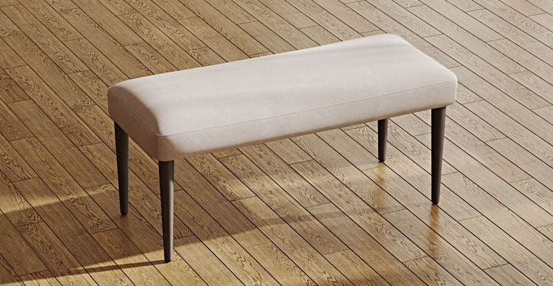 Lyno 77x140 Cm Açılır Yemek Masası Takımı (Roa Bench & 4 Roa Sandalye) - Kadife