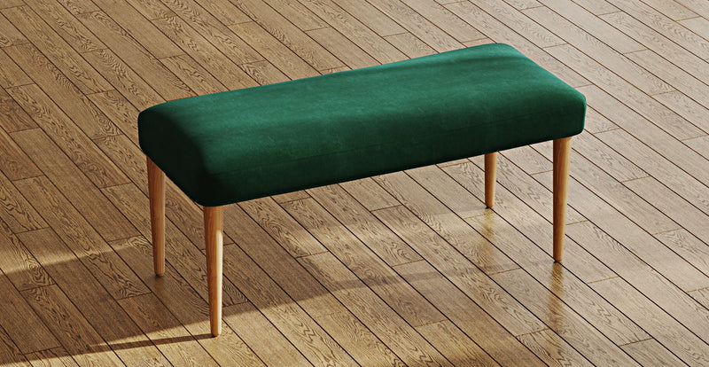 Lyno 77x140 Cm Açılır Yemek Masası Takımı (Roa Bench & 4 Roa Sandalye) - Kadife