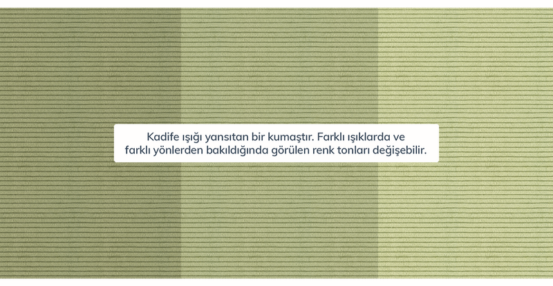 Carle Tekli Koltuk Sağ Kollu Ve Puf - Fitilli Kadife