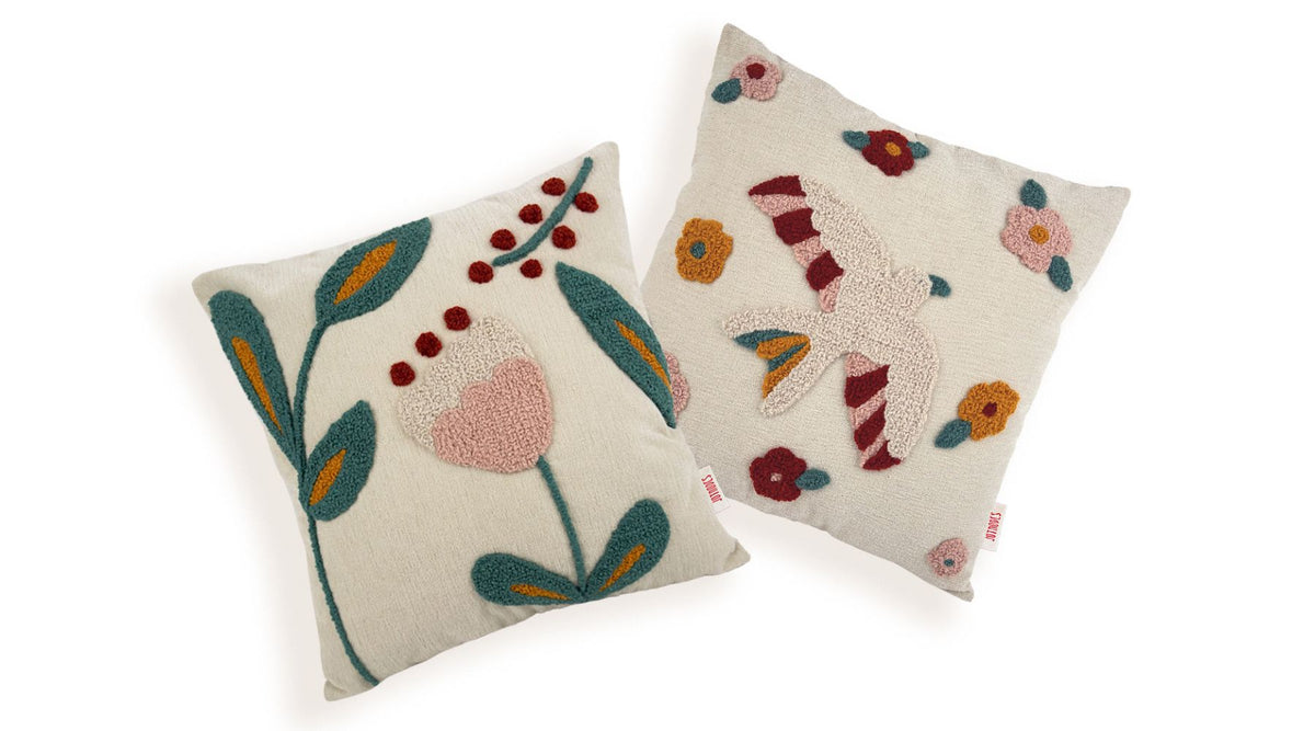 Lovely Lilly Punch Puf & Kırlent Takımı