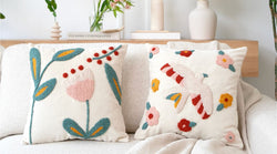 Lovely Lilly Punch Puf & Kırlent Takımı